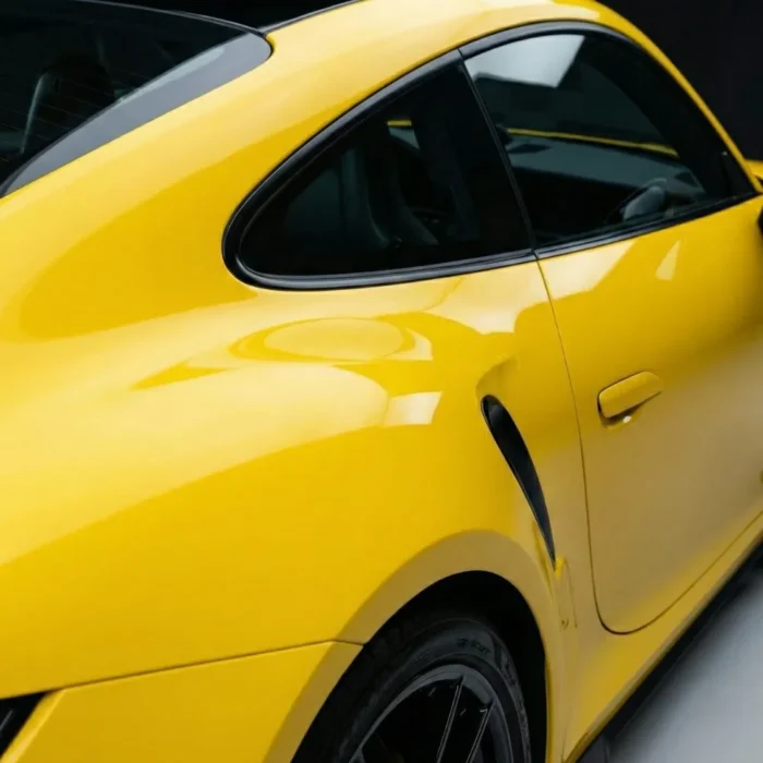 PPF Jaune Racing Ultra Brillant – Film de Protection Carrosserie Voiture The Xlines Maroc 6