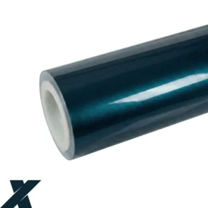 Rouleau film covering Midnight Cyan bleu nuit métallisé brillant The Xlines Maroc