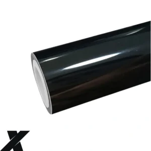 Rouleau car wrap maroc Crystal Piano Black noir brillant effet miroir The Xlines Maroc